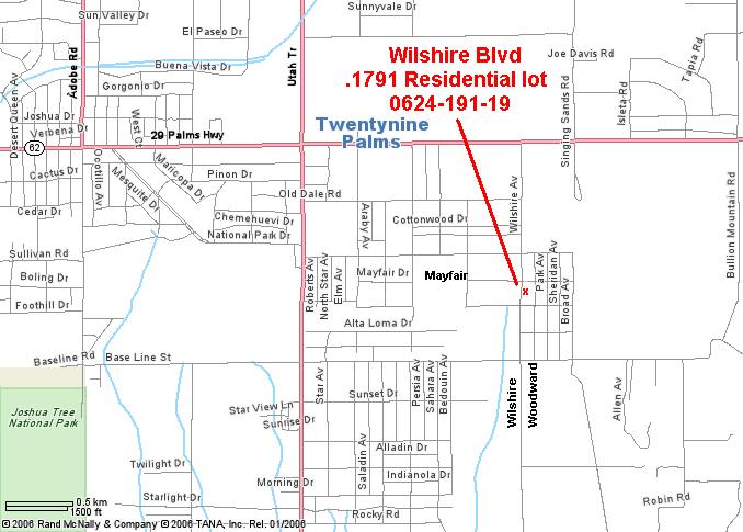 Lot #29 Wilshire Blvd.