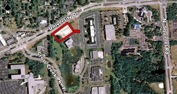 2.55 Acres - 3230 University Dr