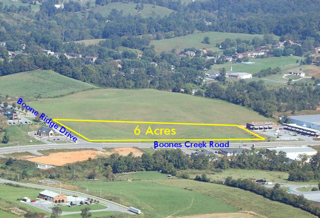 Boones Creek Road at Boone Ridge Drive