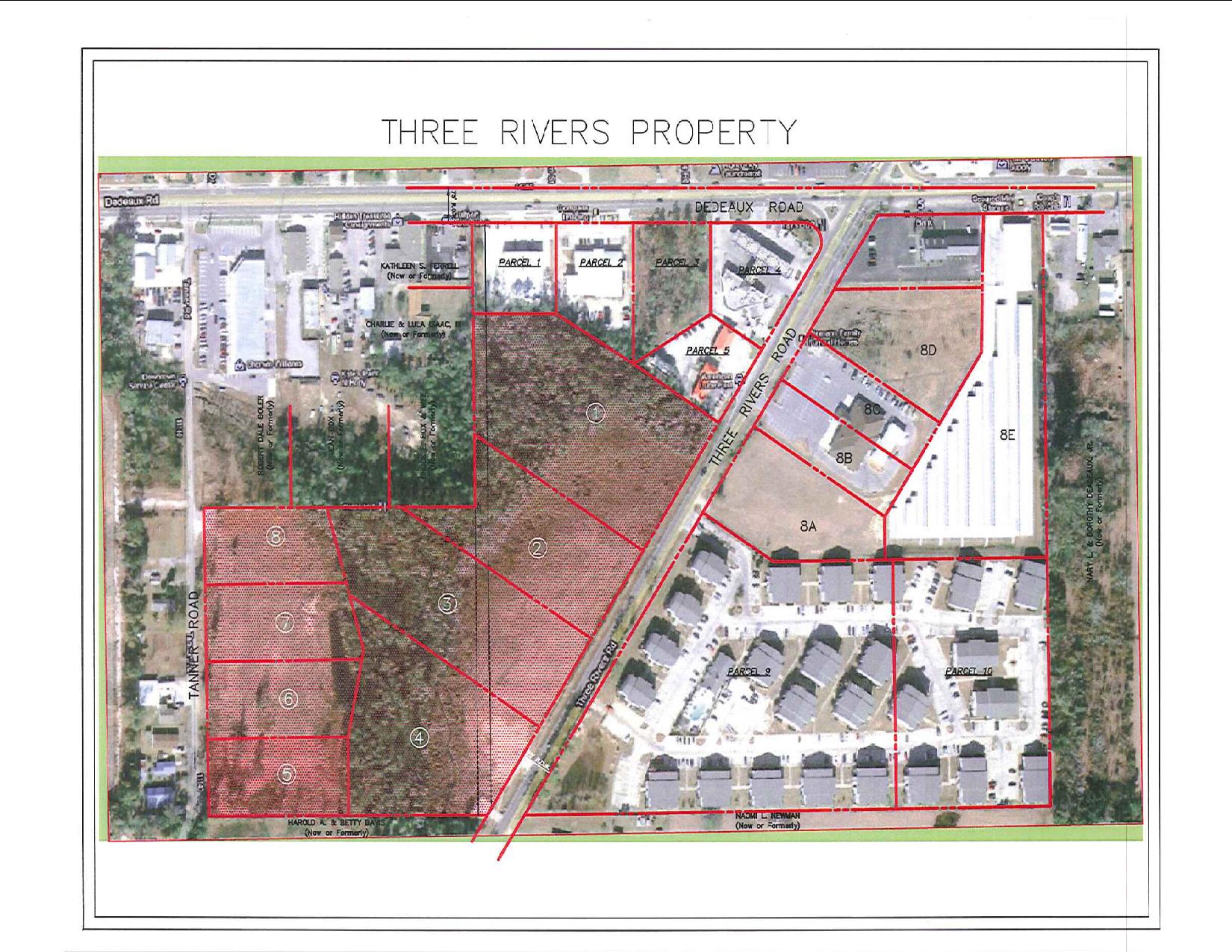 Lot 1-8 Three Rivers Road & Tanner Road