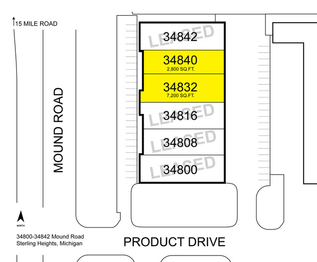 34800 - 34842 Mound Road