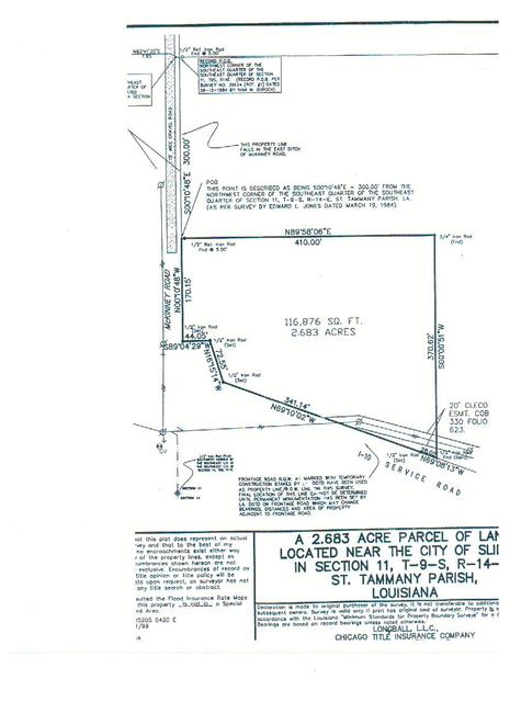 NW I-10 Service Road @ McKinney Road