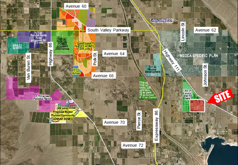 199.8 ac Hwy 111 / Ave 68, Mecca