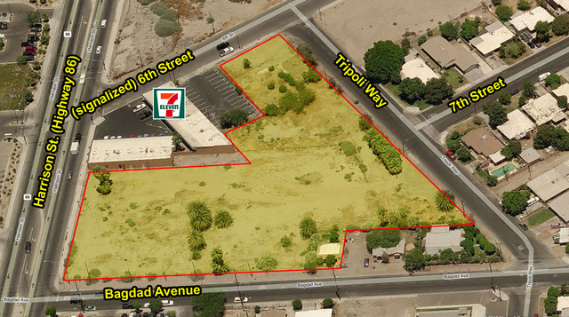 2.7 ac NEC Harrison/Bagdad Ave, Coachella