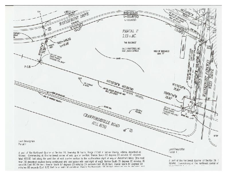 Waterfront Parkway & Crawfordsville Road